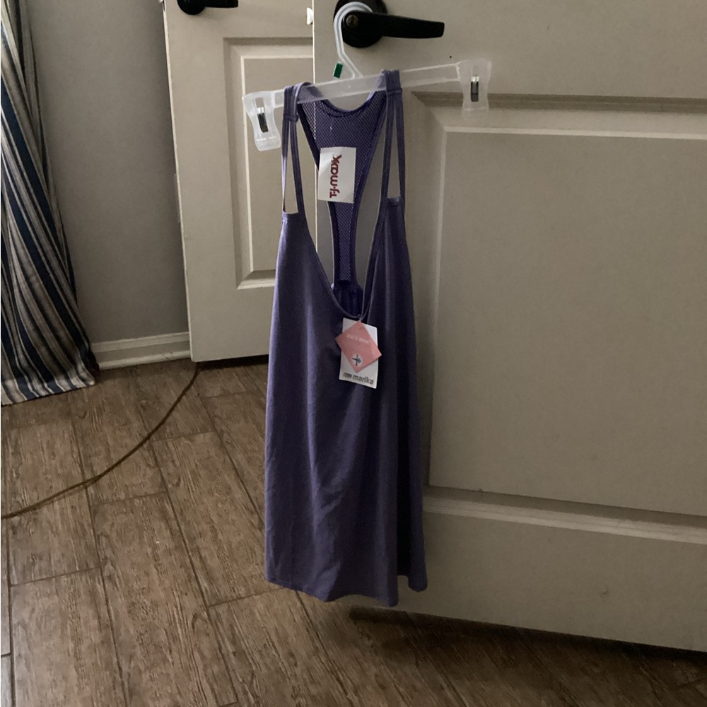 Marika Lavender Athletic Tank